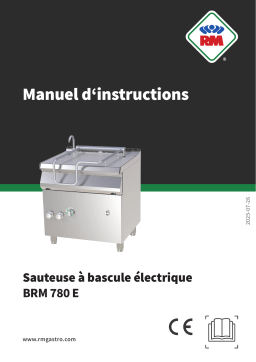 RM BRM 780 E Manuel utilisateur