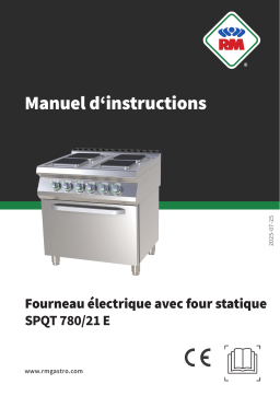 RM SPQT 780/21 E Manuel utilisateur