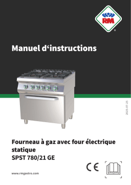 RM SPST 780/21 GE Manuel utilisateur