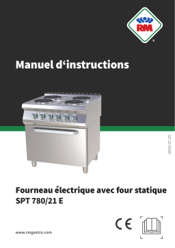 RM SPT 780/21 E Manuel utilisateur