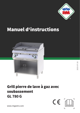 RM GL 780 G Manuel utilisateur