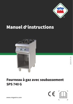 RM SPS 740 G Manuel utilisateur