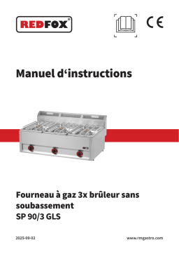 Redfox SP 90/3 GLS Manuel utilisateur