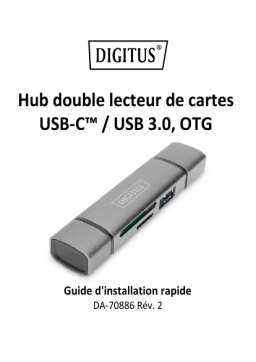 Digitus DA-70886 Guide de démarrage rapide