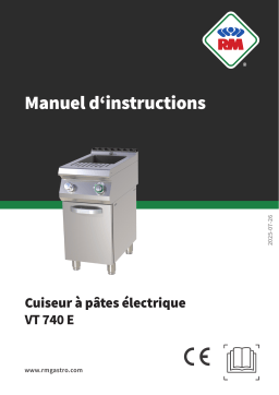 RM VT 740 E Manuel utilisateur