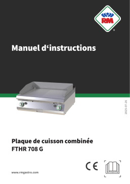 RM FTHR 708 G Manuel utilisateur