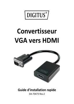 Digitus DA-70473 Guide de démarrage rapide