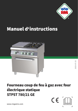 RM STPST 780/21 GE Manuel utilisateur