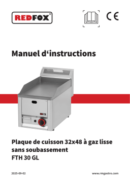 Redfox FTH 30 GL Manuel utilisateur