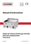 Redfox FTHC 60 GL Manuel utilisateur