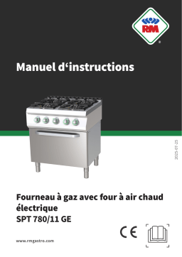 RM SPT 780/21 GE Manuel utilisateur