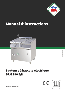 RM BRM 780 E/N Manuel utilisateur