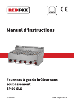 Redfox SP 90 GLS Manuel utilisateur