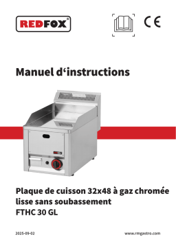 Redfox FTHC 30 GL Manuel utilisateur