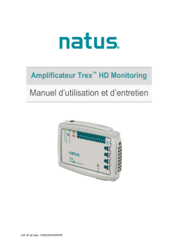 natus Trex HD Monitoring Mode d'emploi