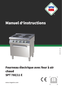 RM SPT 780/11 E Manuel utilisateur