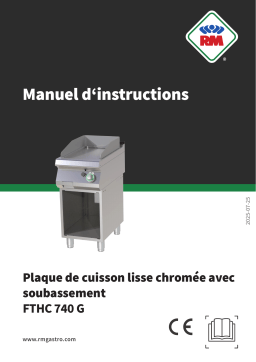RM FTHC 740 G Manuel utilisateur