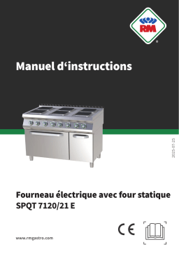 RM SPQT 7120/21 E Manuel utilisateur