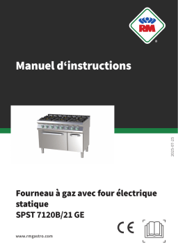 RM SPST 7120B/21 GE Manuel utilisateur