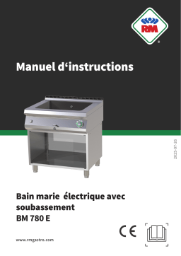 RM BM 780 E Manuel utilisateur