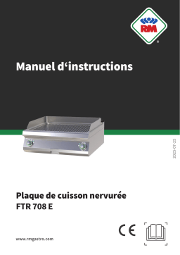 RM FTR 708 E Manuel utilisateur