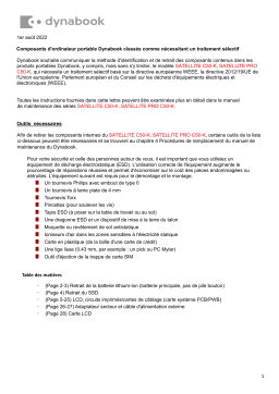 Toshiba C50-K (PSY19) Mode d'emploi
