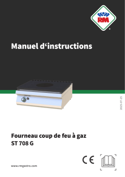 RM ST 708 G Manuel utilisateur