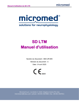 natus SD LTM Mode d'emploi