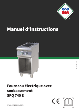 RM SPQ 740 E Manuel utilisateur