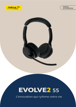Jabra Evolve2 55 Manuel utilisateur