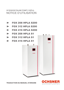 Ochsner TERRA FOX 208 HPLA S200 Mode d'emploi