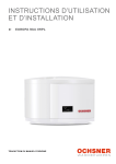 Ochsner Europa Mini IWPL Mode d'emploi