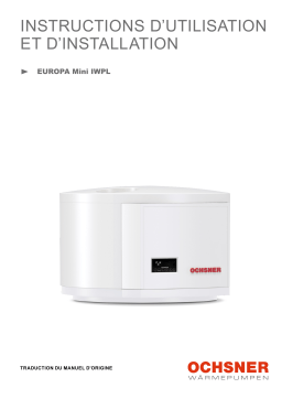 Ochsner Europa Mini IWPL Mode d'emploi