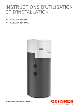 Ochsner Europa 250 DKL Mode d'emploi