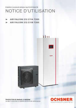 Ochsner AIR FALCON 212 C11B T200 Mode d'emploi