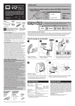Cateye ViZ150 (USB-C) [TL-LD800N] Manuel utilisateur