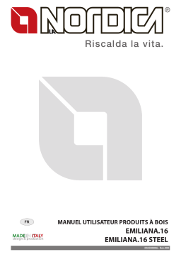 La Nordica EMILIANA.16 MAIOLICA Manuel du propriétaire