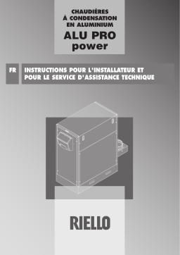 Riello ALU 225 PRO power Manuel utilisateur