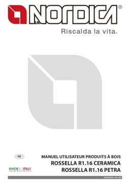 La Nordica ROSSELLA R1.16 CERAMICA Manuel du propriétaire