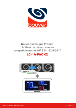 BOUYER LC-1A-PACK2 Une information important