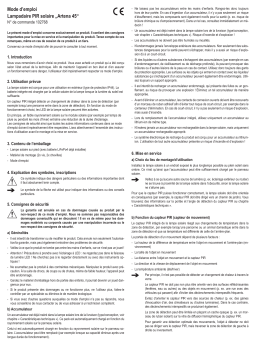 esotec 102768 Mode d'emploi