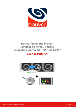 BOUYER LC-1A-PACK1 Une information important
