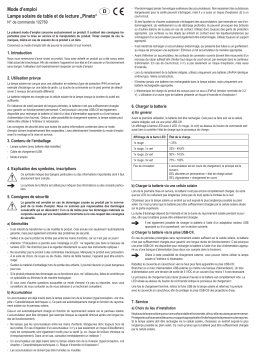 esotec 102769 Mode d'emploi
