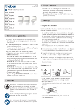 THEBEN TECTA D280i AN Mode d'emploi