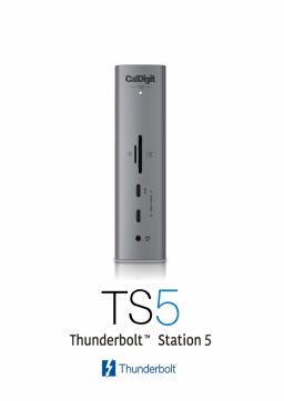 CalDigit TS5 Manuel utilisateur