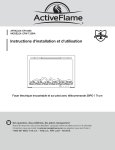 Activeflame EF10256 Manuel du propri&eacute;taire