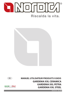 La Nordica GARDENIA XXL PETRA Manuel du propriétaire