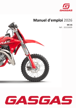 GASGAS MC 65 Manuel du propriétaire