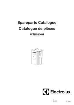 Electrolux WSB5200H Manuel utilisateur