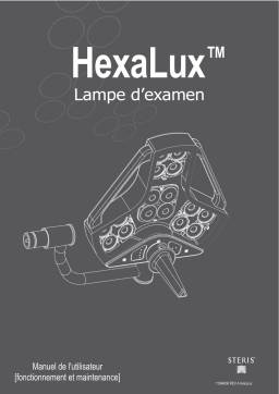 Steris Hexalux Exam Light Mode d'emploi